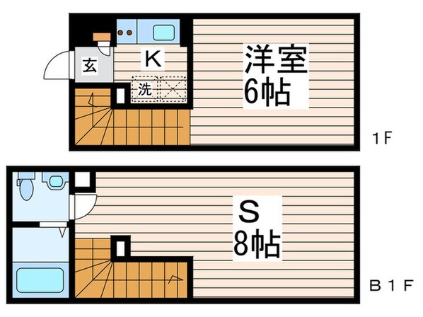 ラヴィーダ東長崎の物件間取画像